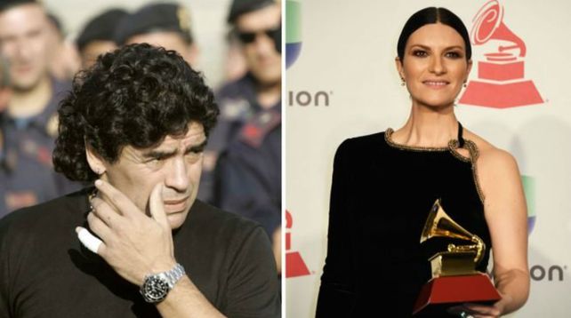 Laura Pausini cuestionó a los medios de comunicación por la enorme atención que le brindaron a la muerte de Maradona.