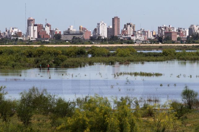 Crecida. Aseguran que el Salado se encuentra en valores normales.