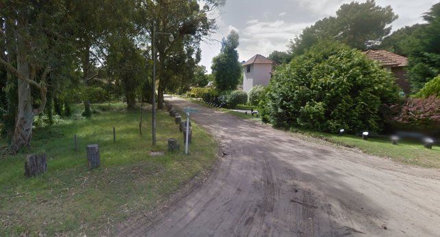 La cuadra donde ocurrió el escruche.