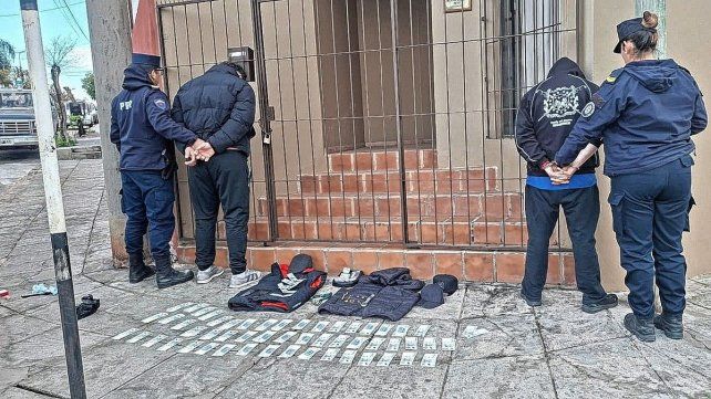 Los dos detenidos eran oriundos de la provincia de Misiones.
