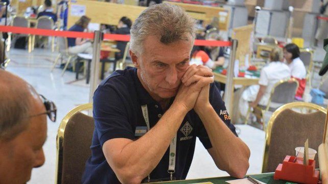 Macri se consagró campeón senior del Campeonato Sudamericano de Bridge