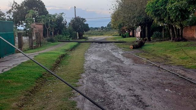 Uno de los departamentos más afectados por la tormenta fue La Paz con daños en Santa Elena y Alcaráz.&nbsp;Foto: La Sexta