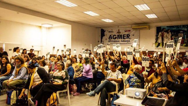 Paritaria docente: Agmer debate en congreso extraordinario si acepta o rechaza la oferta salarial del 7% en tres cuotas