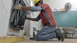En el 90% de las escuelas ya restablecieron el gas