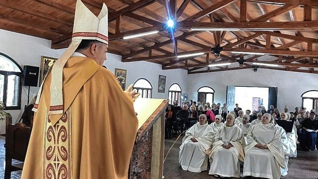 Vocaciones: religiosa de Paraná hizo profesión monástica