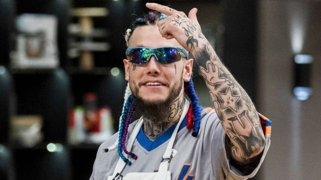 Alex Caniggia en una de las emisiones de Master Chef Celebrity 2