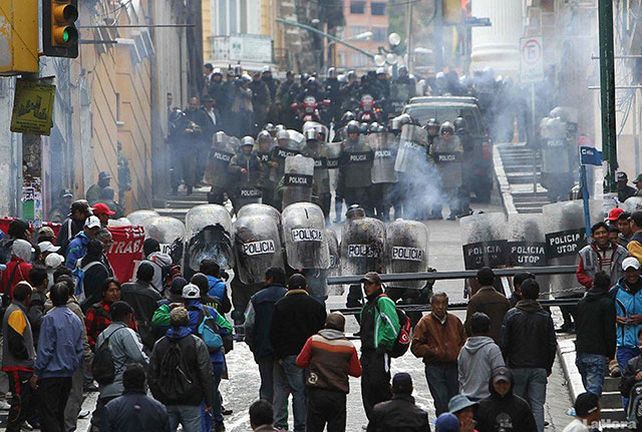 Bolivia: Evo Morales abogó por el fin de la represión a los manifestantes