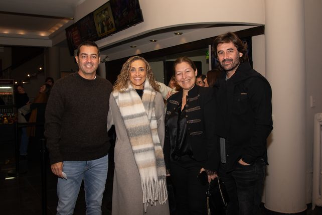 Federico Lamelas, Lara Giaconne, Lorena Luna y Rodrigo Crous 