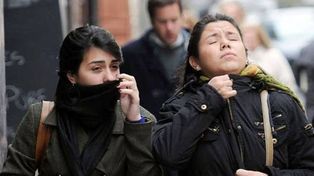 Sigue la ola polar: el termómetro marcó -4º a las 6 de la mañana