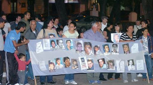 Marcharon familiares de víctimas de la inseguridad