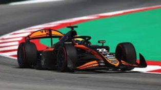 Fórmula 2: Varrone tuvo una mala largada en la sprint del GP de España y terminó 10°