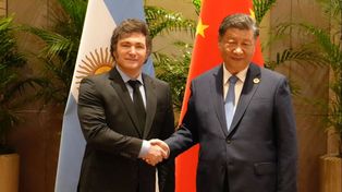 El presidente Javier Milei se apartó de la agenda de actividades en el G20 para reunirse con el líder de la República Popular China, Xi Jinping.&nbsp;