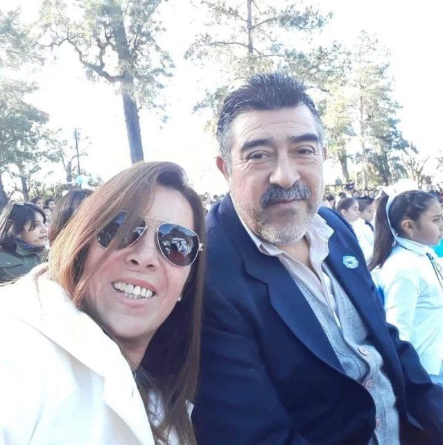 Los detenidos María Victoria Caillava y Carlos Pérez Los detenidos María Victoria Caillava y Carlos Pérez
