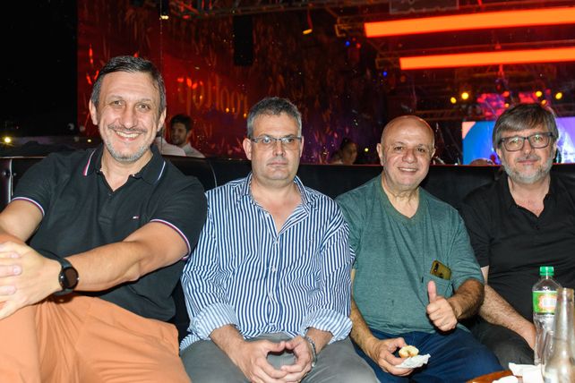 Eduardo Castillo, Cristian Cianciardo, Sergio Rinaldi y José Maggi.