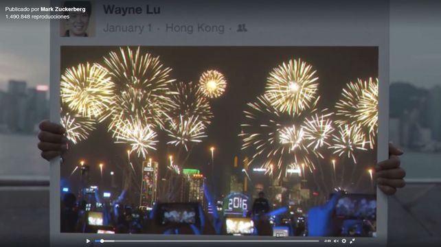 Facebook presentó su resumen del 2016