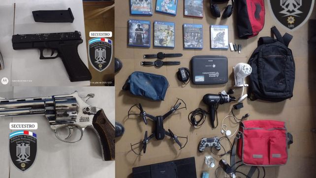 Detuvieron en Sauce Viejo a un ladrón de 26 años que robó en una vivienda