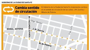 Desde el miércoles, cambia el sentido de dos calles en barrio Escalante