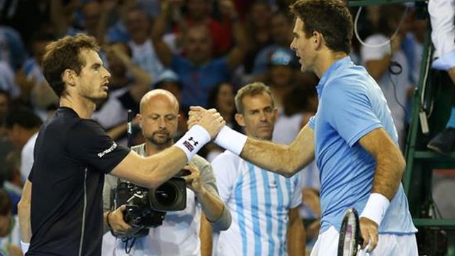 Lo que dijo Murray de la ausencia de Del Potro en el quinto punto de la serie Lo que dijo Murray de la ausencia de Del Potro en el quinto punto de la serie