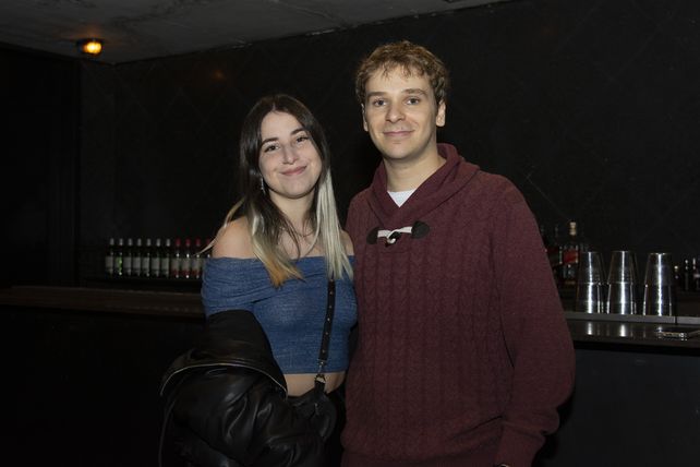 Valentina Luetic y Gustavo Fels