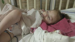 Tranquila. Nina recibió su medicación este viernes a la mañana y fue dada de alta horas después.