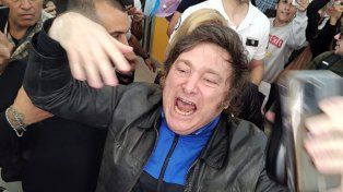 Javier Milei llegó a Rosario.