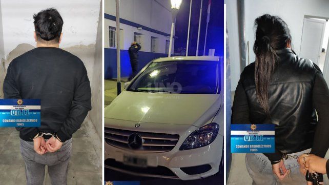 Persecución y enfrentamiento a balazos entre delincuentes y policías: una pareja detenida