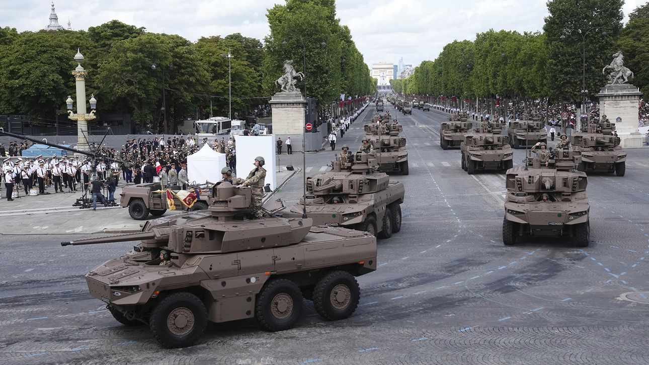 Francia celebra un nuevo aniversario de la Toma de la Bastilla