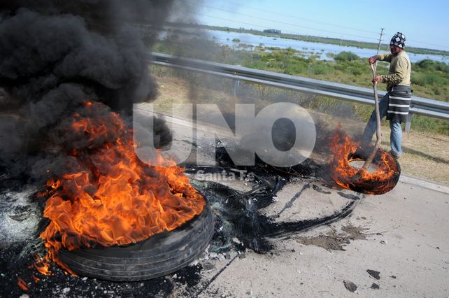 El corte en la Circunvalación Oeste es en ambas manos.