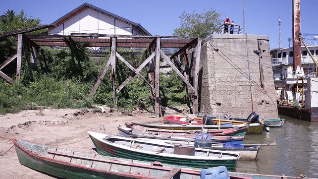 Impresionantes imágenes de la bajante del río Paraná