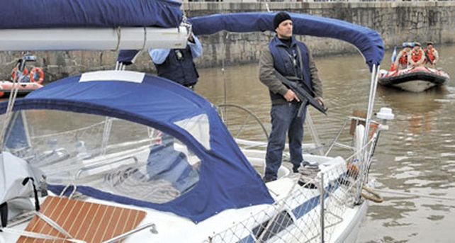Secuestraron 444 kilos de coca&iacute;na de m&aacute;xima pureza en un velero
