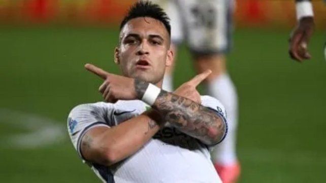 Lautaro Martínez lleva nueve goles en la Serie A.