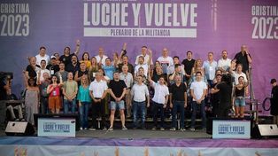 Plenarios. La Cámpora y sus aliados están promoviendo plenarios en todo el país con la consigna básica de “Cristina 2023”.