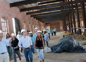 Avanza la obra para trasladar el Liceo Municipal al Molino Marconetti