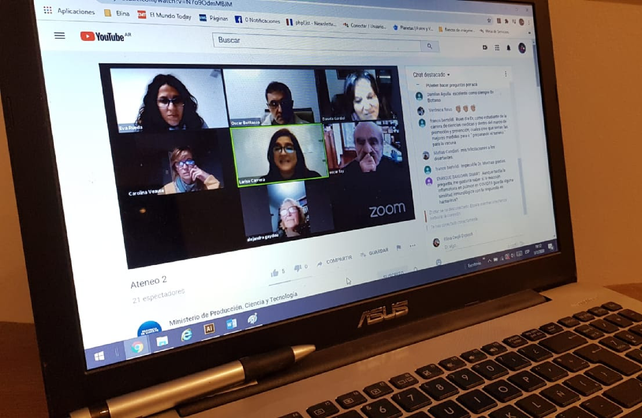 Se realizó el segundo Ateneo Covid-19, para debatir alternativas, diagnósticos y vacunas sobre coronavirus
