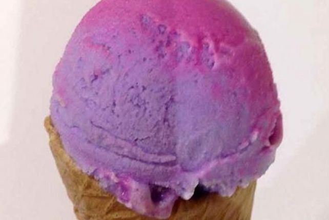 Xamaleón, el helado que cambia de color