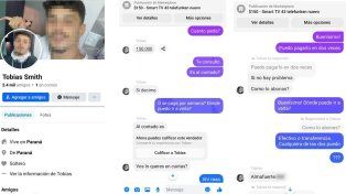 Las personas estafadas se presentan a reclamar los productos a una casa de familia, en Paraná, que nada tiene que ver con las estafas. Radican denuncia