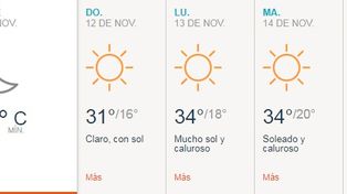 Se viene una ola de calor