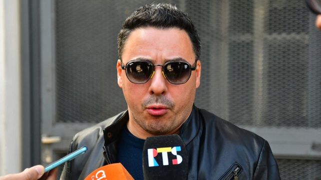 Sergio Romero, secretario general UOM Firmat, habló a la salida de la audiencia en el ministerio de Trabajo.