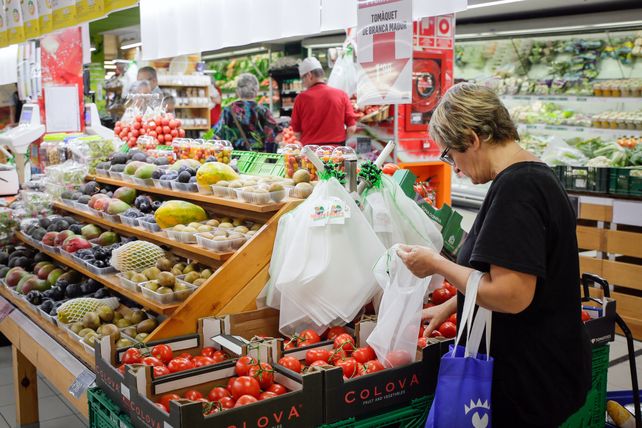 Líderes. Frutas y verduras fueron los productos con más incrementos de ventas en forma interanual.