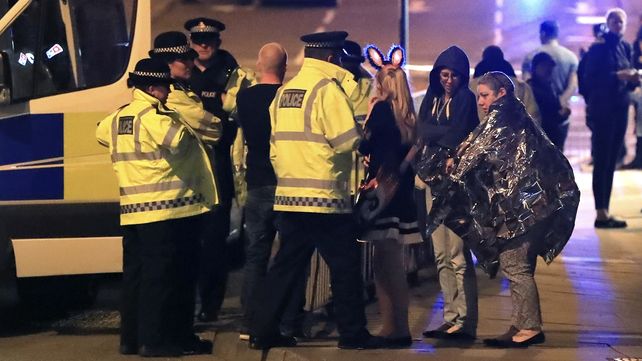 Dramáticas imágenes del atentado en el concierto de Ariana Grande en Manchester