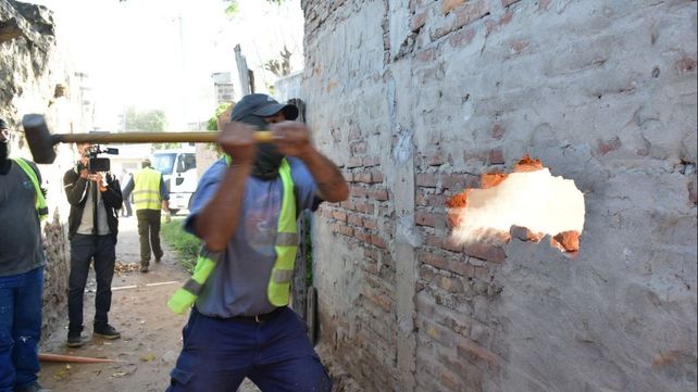 Otro bunker de droga fue derribado en la zona sur de Rosario