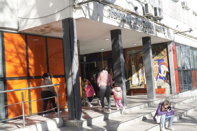 El nene fue llevado al Hospital de Niños Zona Norte.