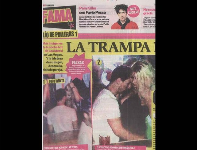 Apareció la secuencia de fotos de Messi, mientras su familia duda