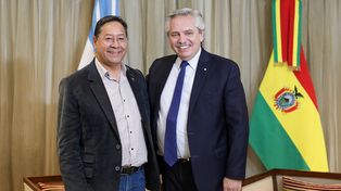 Alberto Fernández participa de la asunción Petro