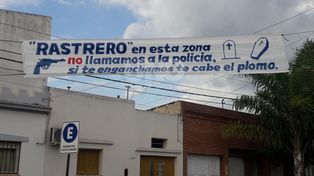 El fuerte mensaje de vecinos de un barrio por la inseguridad