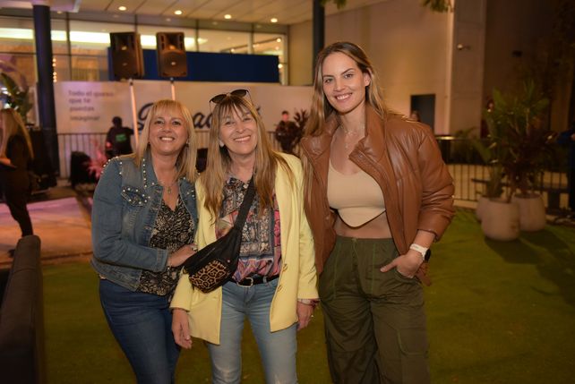 Meli López, Barby Almi y Agostina Menna