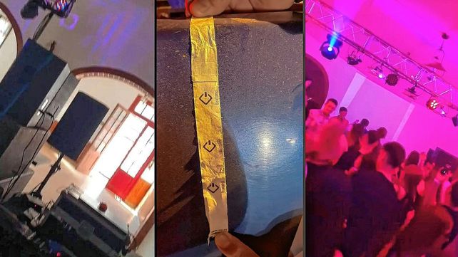 La fiesta clandestina desarticulada y que se llevaba a cabo en el ex-Gada
