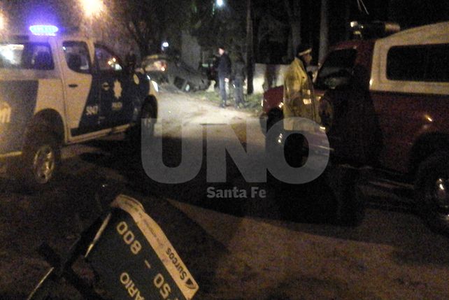 Dos jóvenes murieron en un trágico accidente en Recreo