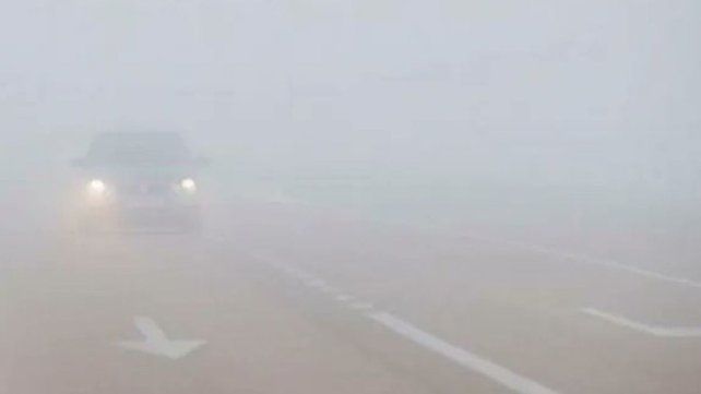 Hay alerta violeta de advertencia por bancos de niebla para este martes.