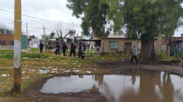 La vivienda en donde se dieron los hechos en el barrio Villa Hipódromo La vivienda en donde se dieron los hechos en el barrio Villa Hipódromo